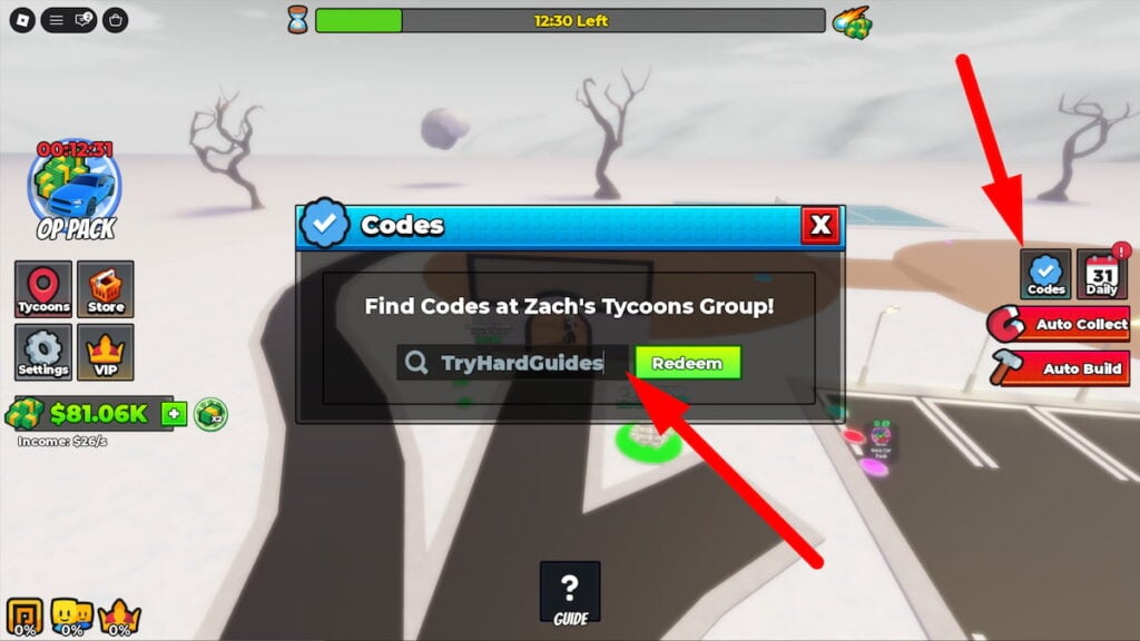 How To Redeem Codes In Luxury Igloo Tycoon Roblox