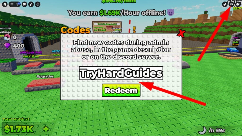How To Redeem Codes In My Toll Farm Roblox