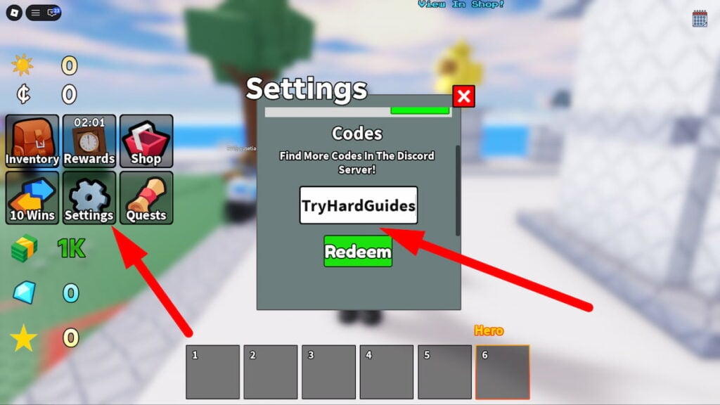 How To Redeem Codes In Slop Tower Defense Roblox