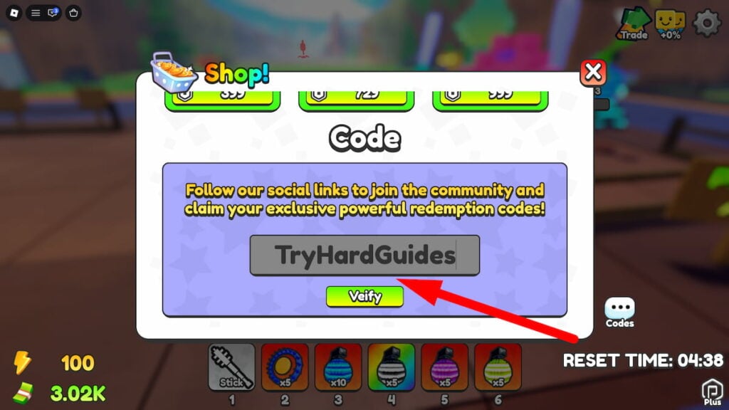 How To Redeem Codes In Steal A Seed Roblox