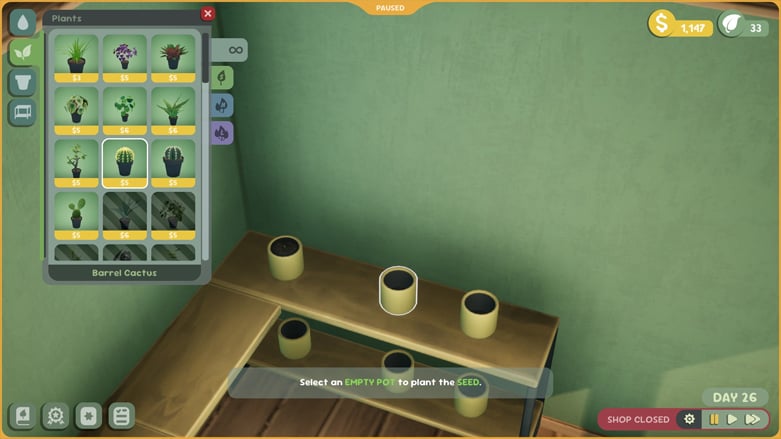 Leafy Corner Pots