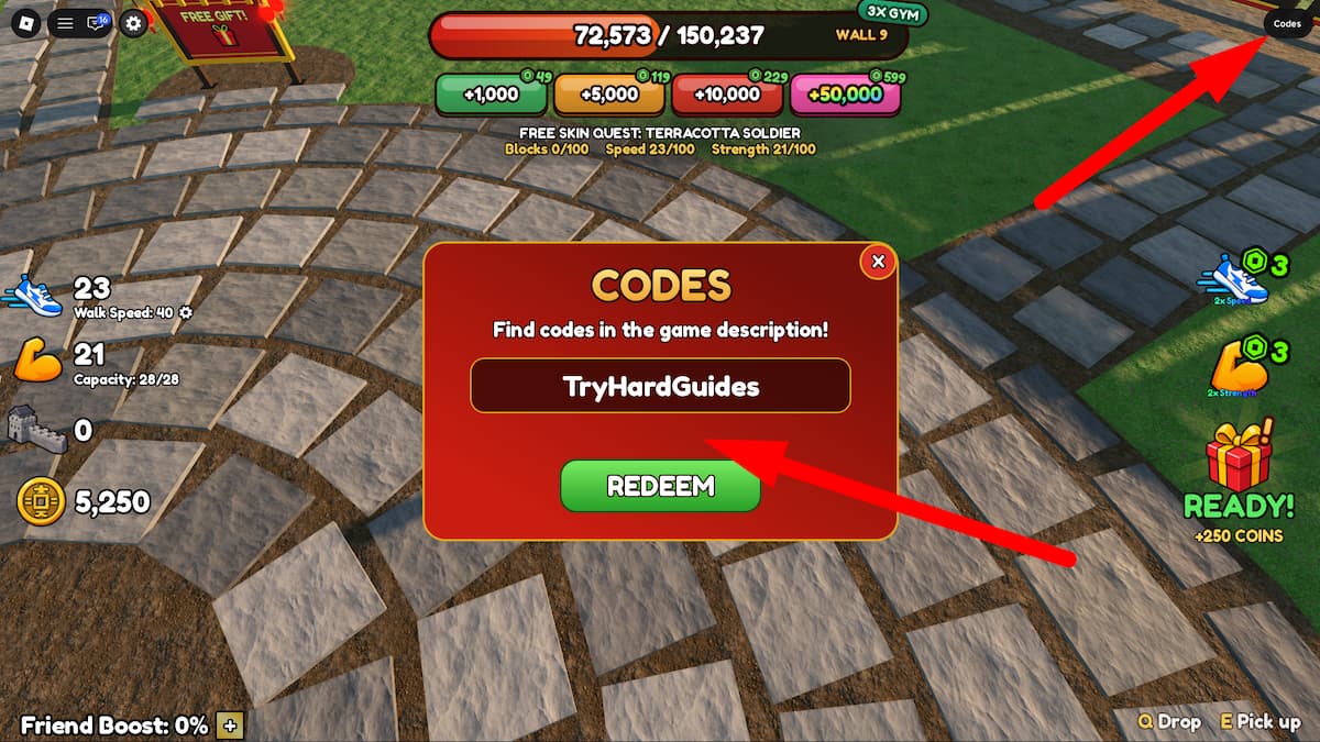Build the Great Wall Codes [Upd5] (October 2026) - Try Hard Guides