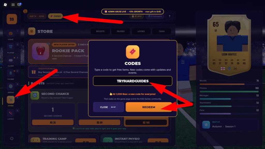 How To Redeem Roblox Road To 99 Codes