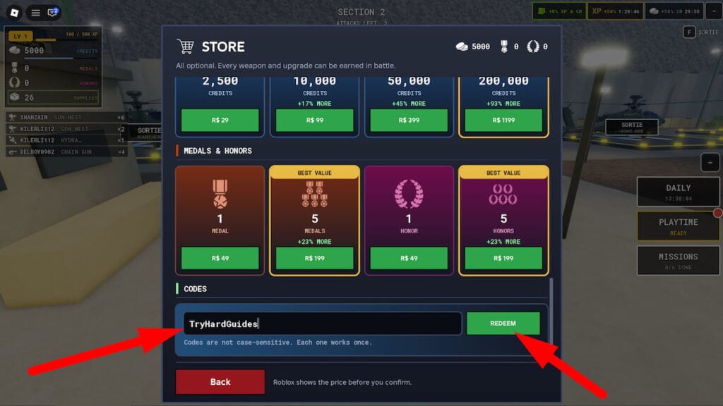 How To Redeem Roblox Zombie Air Force Codes