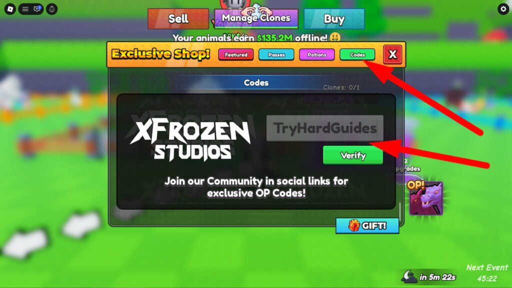 How To Redeem Codes In Clone To Steal Eggs Roblox